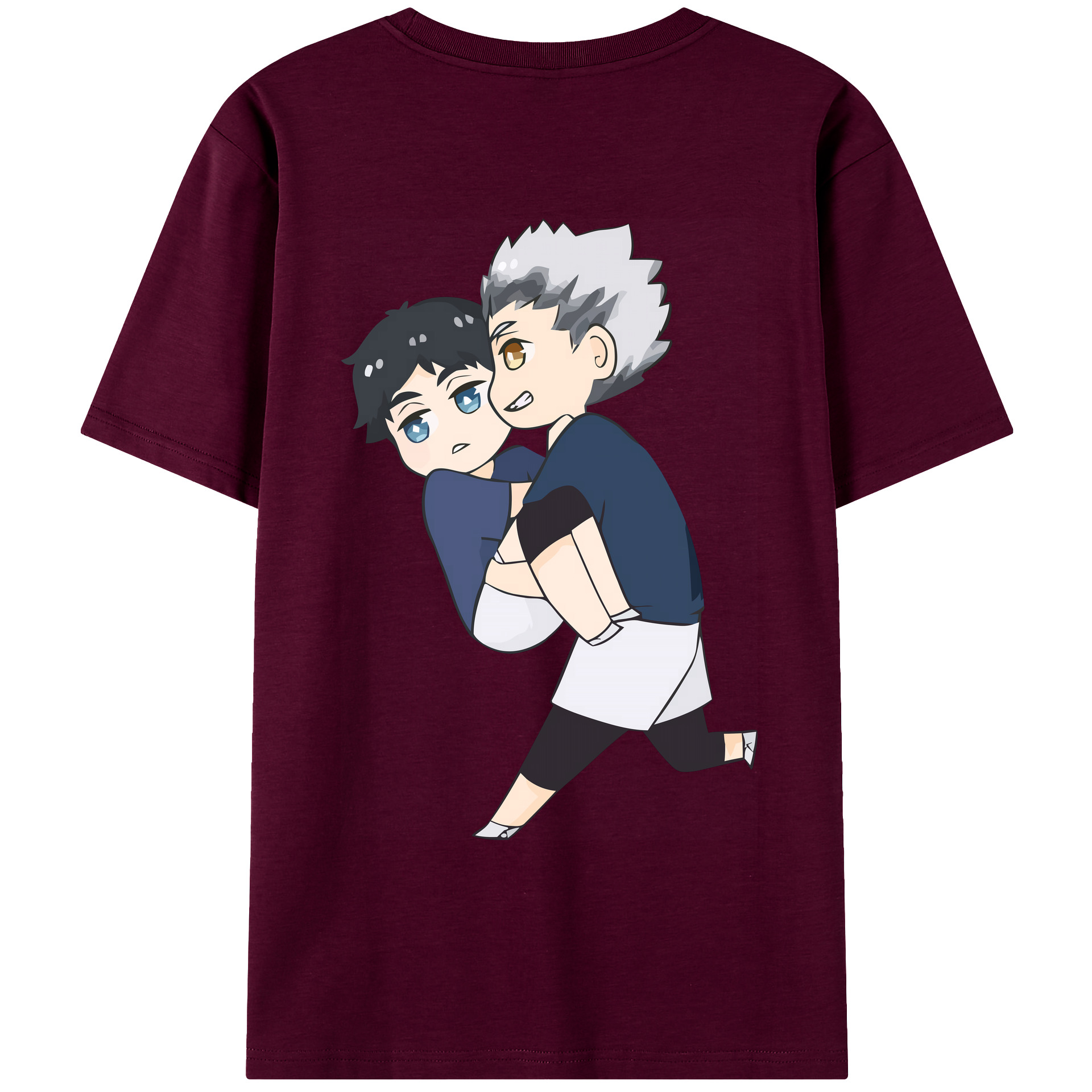 （画像用） ハイキュー!! Haikyu!! レディース半袖Tシャツ(バックプリント)